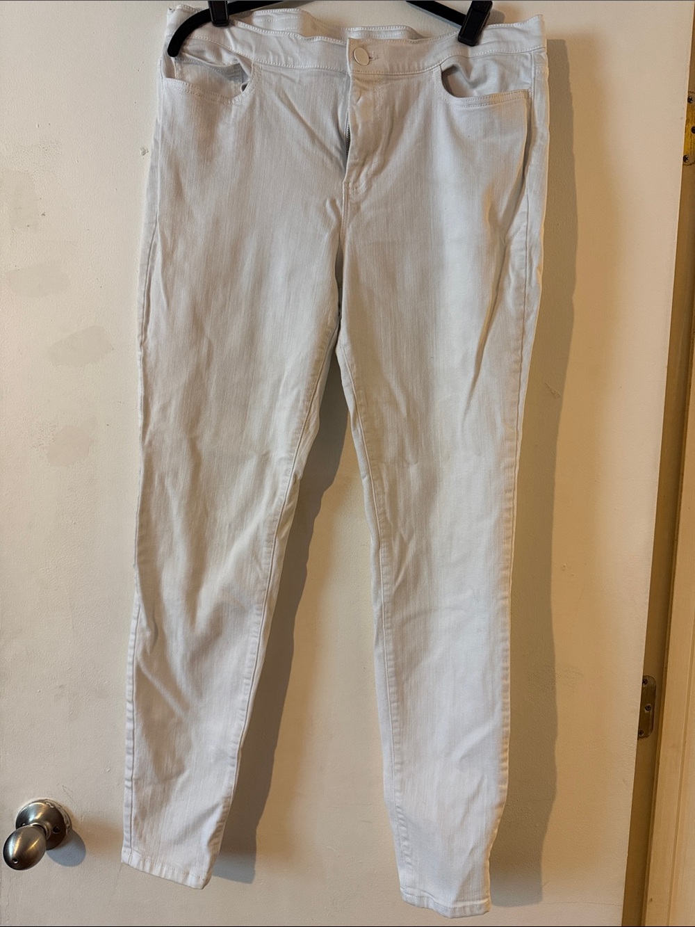 J. Jill White Skinny Jeans